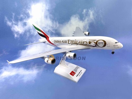 阿聯酋航空 Emirates ( 50th ) / A380-800 / 1:200  |AIRBUS|A380