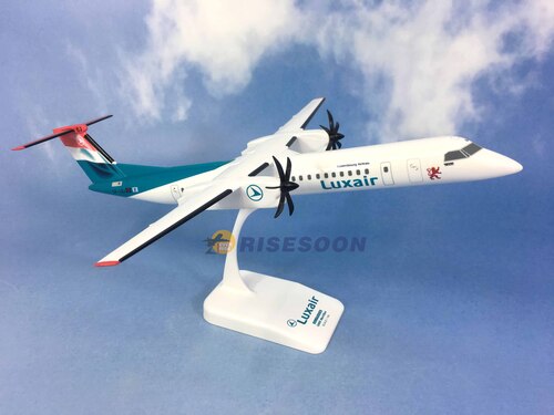 盧森堡航空 Luxair / Dash 8-400 / 1:100  |BOMBARDIER|Dash 8-400