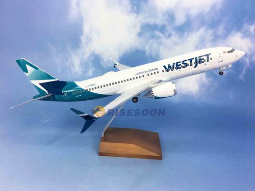 西捷航空 WestJet / B737MAX8 / 1:100產品圖