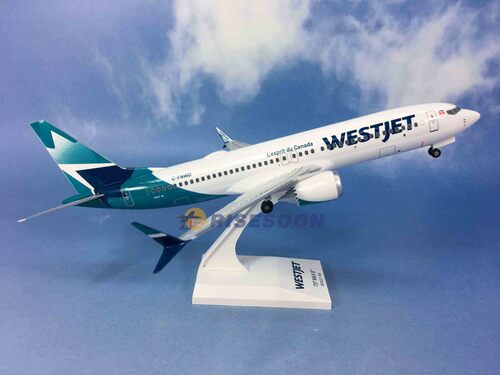 西捷航空 WestJet / B737MAX8 / 1:130產品圖