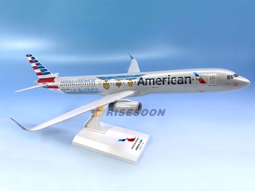 美國航空 American Airlines (AMERICAN Medal of Honor 榮譽勳章) / A321 / 1:150產品圖