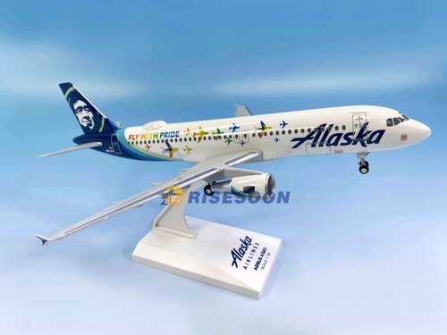 阿拉斯加航空 Alaska Airlines ( Fly With Pride ) / A320 / 1:150產品圖