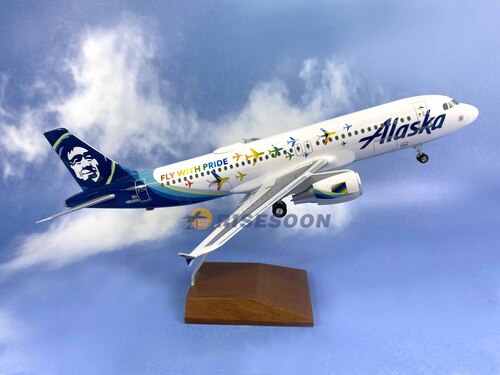 阿拉斯加航空 Alaska Airlines ( Fly With Pride ) / A320 / 1:100產品圖