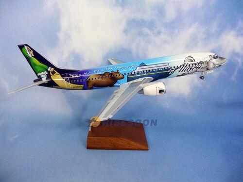 阿拉斯加航空 Alaska Airlines / B737-400 / 1:100產品圖