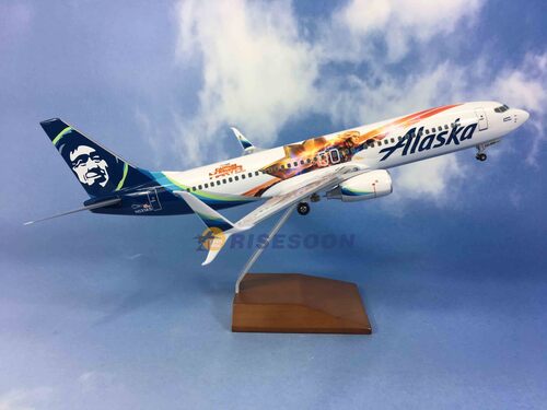 阿拉斯加航空 Alaska Airlines ( 驚奇隊長 ) / B737-800 / 1:100產品圖