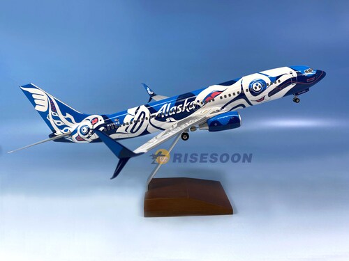 阿拉斯加航空 Alaska Airlines (Salmon People) / B737-800 / 1:100  |BOEING|B737-800