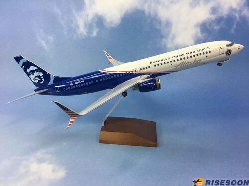 阿拉斯加航空 Alaska Airlines ( Honoring Those Who Serve ) / B737-900 / 1:100產品圖