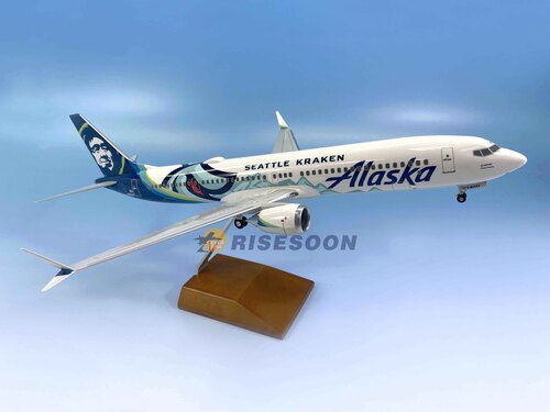 阿拉斯加航空 Alaska Airlines ( 西雅圖海怪 ) / B737MAX9 / 1:100  |BOEING|B737-MAX