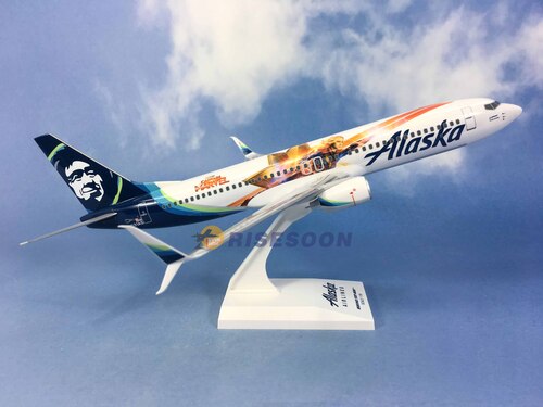 阿拉斯加航空 Alaska Airlines ( 驚奇隊長 ) / B737-800 / 1:130產品圖