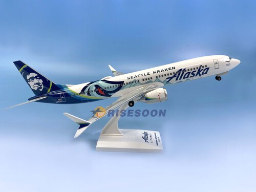阿拉斯加航空 Alaska Airlines ( SEATTLE KRAKEN ) / B737MAX9 / 1:130  |現貨專區|BOEING