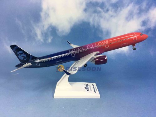 阿拉斯加航空 Alaska Airlines ( MORE TO LOVE ) / A321 NEO / 1:150產品圖