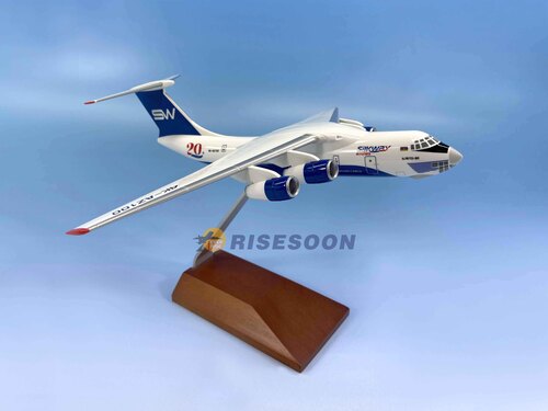 絲路航空 Silk Way Airlines ( 20th Anniversary ) / IL-76 / 1:200