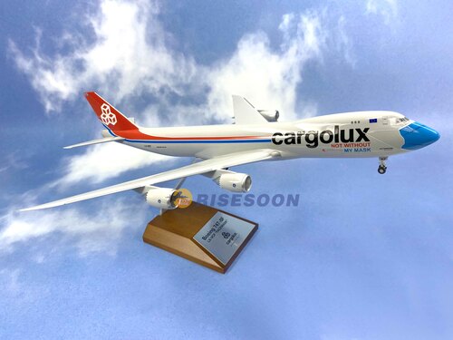 盧森堡國際貨運航空 Cargolux Airlines International ( 口罩機 ) / B747-8F / 1:200