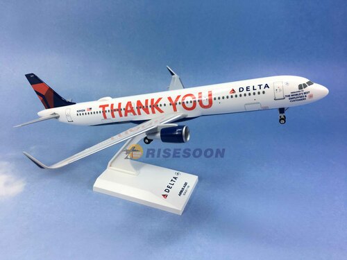 達美航空 Delta Air Lines ( THANK YOU ) / A321 / 1:150
