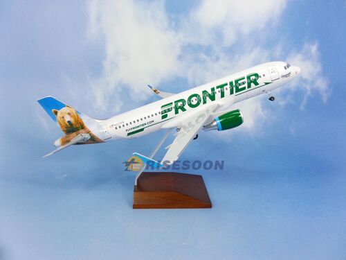 邊疆航空 Frontier Airlines ( Bear熊 ) / A320 / 1:100產品圖