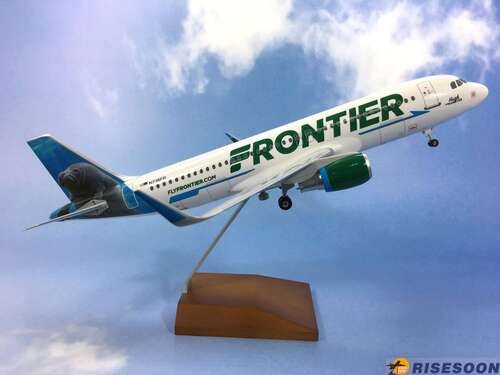 邊疆航空 Frontier Airlines ( Manatee海牛 ) / A320 / 1:100  |現貨專區|AIRBUS