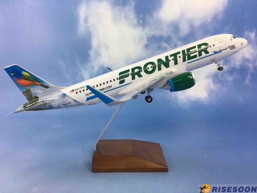 邊疆航空 Frontier Airlines ( Painted Bunting彩鳥 ) / A320 / 1:100產品圖