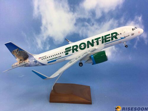 邊疆航空 Frontier Airlines ( Pika 短毛兔 ) / A320 / 1:100產品圖