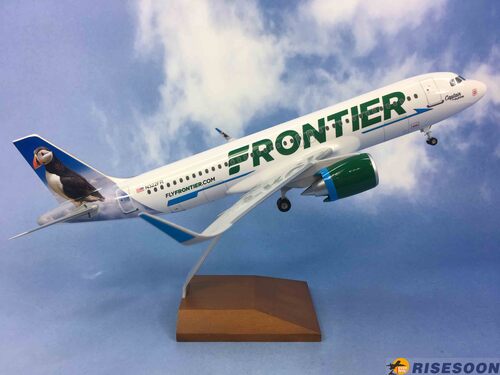 邊疆航空 Frontier Airlines ( Puffin 海雀 ) / A320 / 1:100  |現貨專區|AIRBUS