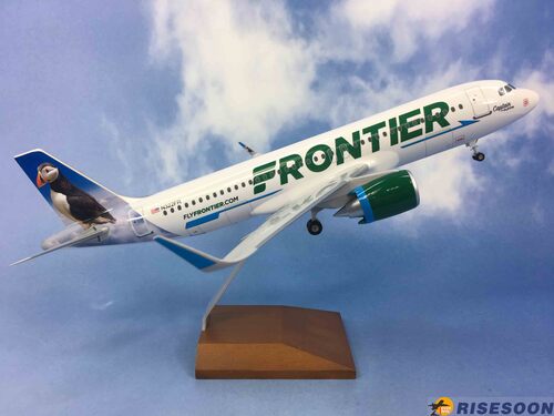 邊疆航空 Frontier Airlines ( Puffin 海雀 ) / A320 / 1:100產品圖