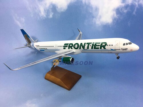 邊疆航空 Frontier Airlines ( Owl 貓頭鷹 ) / A321 / 1:100產品圖