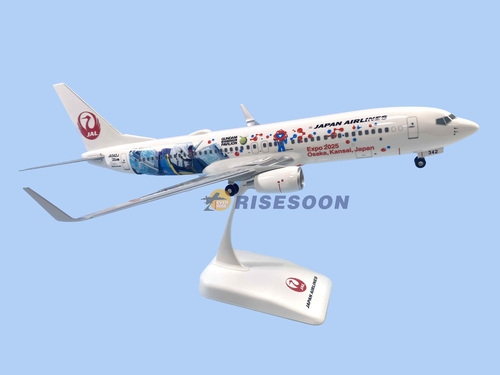 日本航空 Japan Airlines (世博會鋼彈館) / B737-800 / 1:130