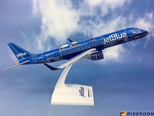 捷藍航空 Jetblue Airways ( 藍圖 ) / EMB-190 / 1:100  |現貨專區|Other