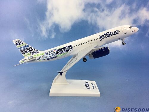 捷藍航空 Jetblue Airways ( Bluemanity文字機 )  / A320 / 1:150產品圖