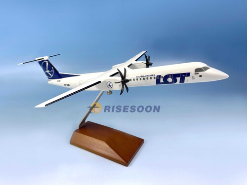 LOT 波蘭航空 / Dash 8-400 / 1:100產品圖