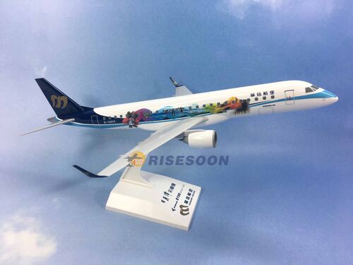 華信航空 Mandarin Airlines ( 日月潭彩繪 ) / EMB-190 / 1:100產品圖