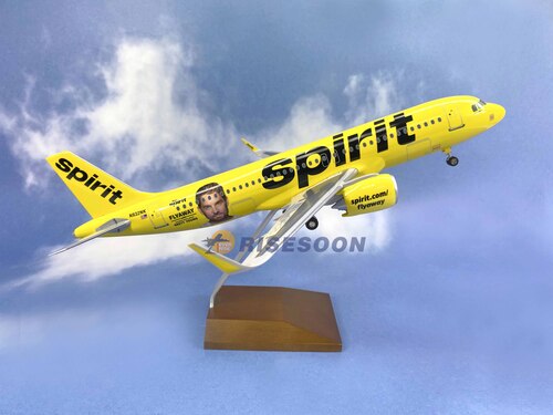 精神航空 Spirit Airlines ( Brett Young布雷特 ) / A320 / 1:100產品圖