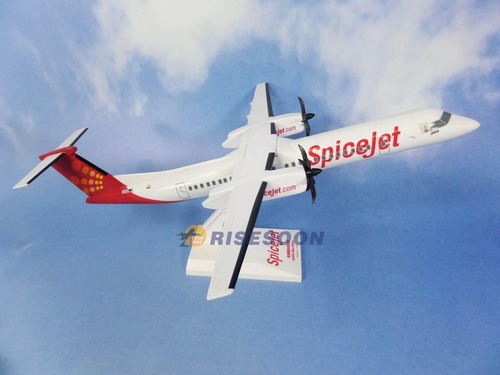 香料航空 SpiceJet / Dash 8-400 / 1:100  |現貨專區|Other