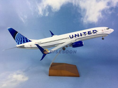 聯合航空  United Airlines Split Scimitars / B737-800 / 1:100 (NEW)  |BOEING|B737-800