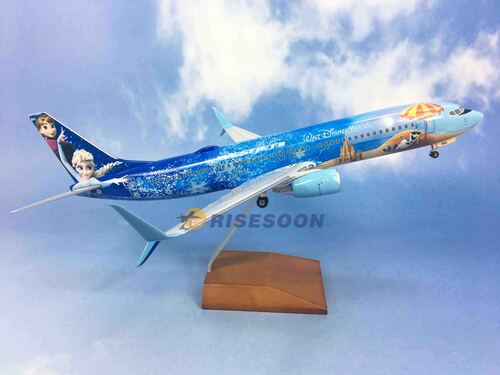 西捷航空 WestJet ( 冰雪奇緣彩繪機 ) / B737-800 / 1:100產品圖