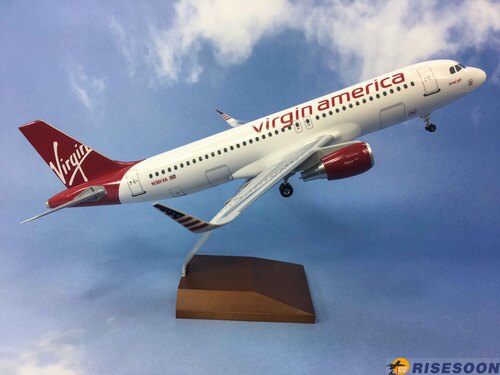 維珍美國航空 Virgin America / A320 / 1:100  |現貨專區|AIRBUS