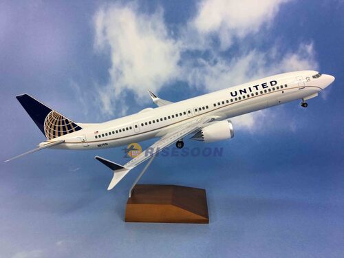 聯合航空 United Airlines / B737MAX9 / 1:100產品圖