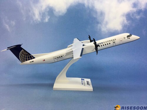 美國聯合航空 United Airlines / Dash 8-400 / 1:100  |BOMBARDIER|Dash 8-400