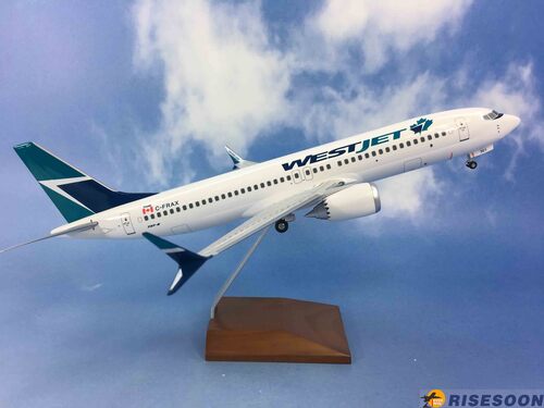 西捷航空 WestJet / B737MAX8 / 1:100產品圖