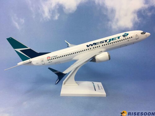 西捷航空 WestJet / B737MAX8 / 1:130產品圖